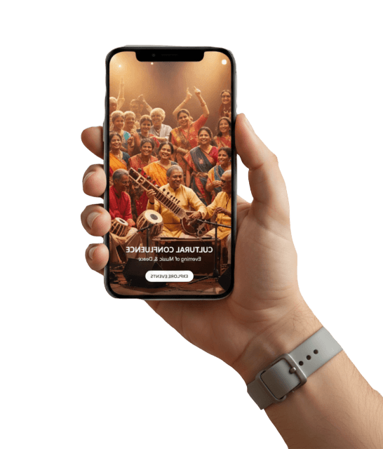 Muskan Forever App on Phone