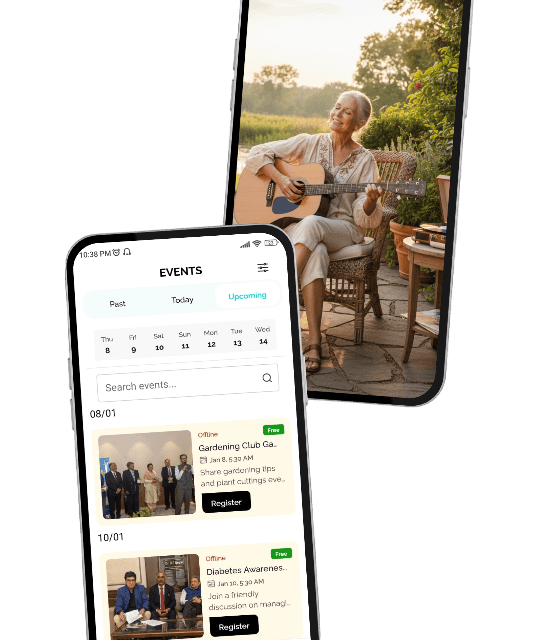 Muskan Forever App on Phone