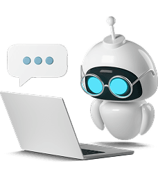 chatbot using laptop